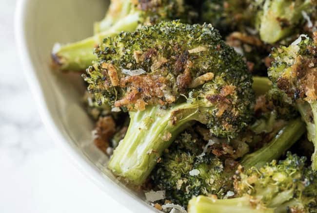 Roasted Broccoli with Parmesan