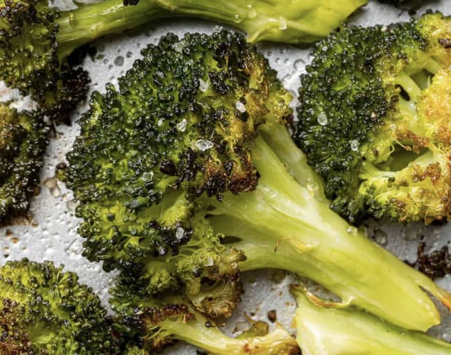 Chicken Parmesan Side Dishes: Roasted Broccoli