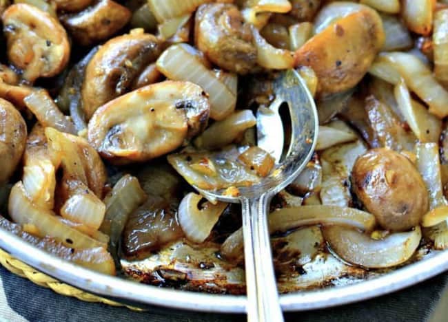 Sautéed Mushrooms and Onions