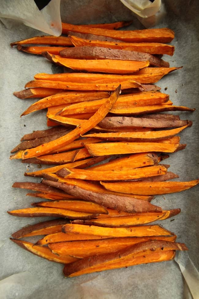 Sweet potatoes cooking time and temperature