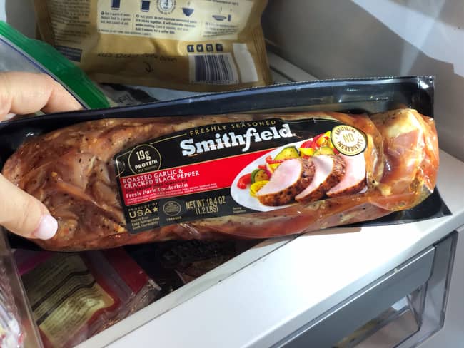 Smithfield pork tenderloin cooking time and temperature
