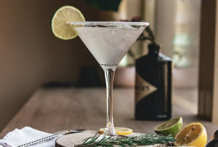 Easy Pistachio Martini Recipe With Blue Curacao