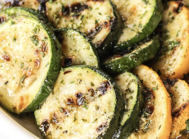 Grilled Zucchini with Squash