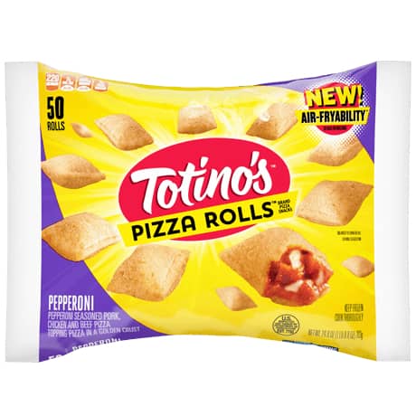 How long do you air fry Totinos pizza rolls