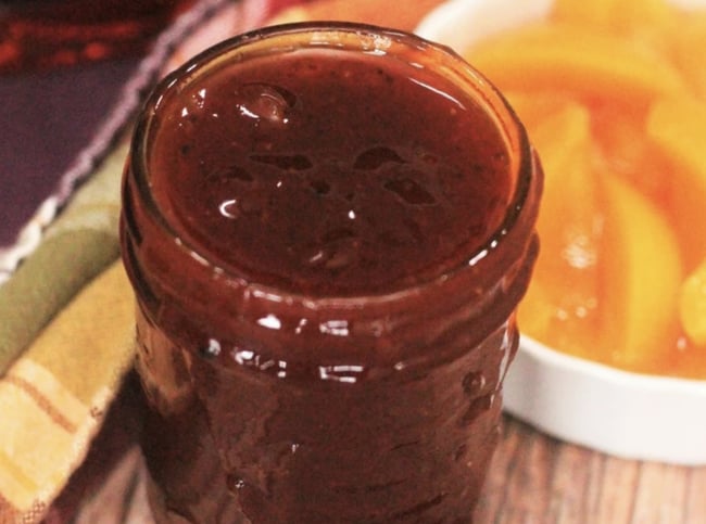 Whiskey Peach Barbecue Sauce
