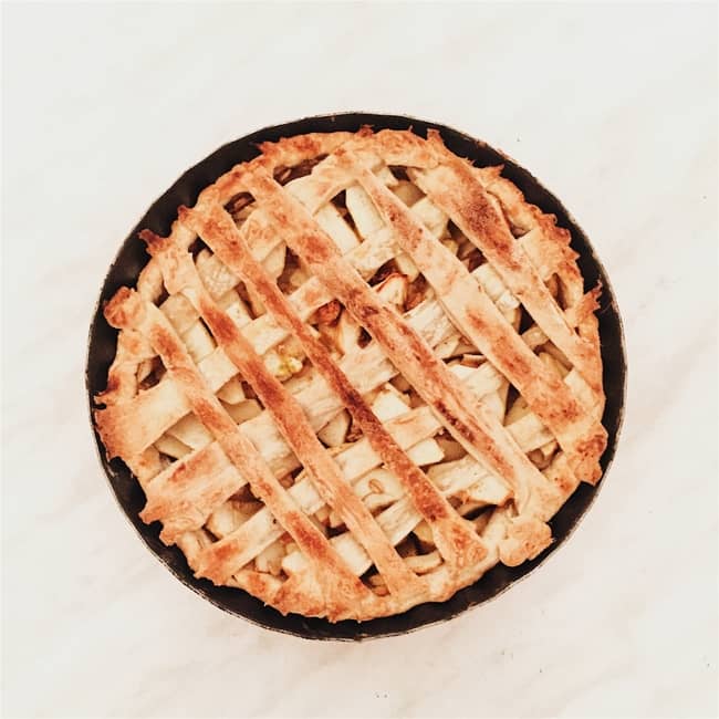Delicious apple pie