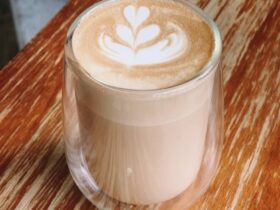 Starbucks Pistachio Latte With Salted Brown Butter Topping