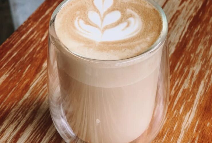 Starbucks Pistachio Latte With Salted Brown Butter Topping