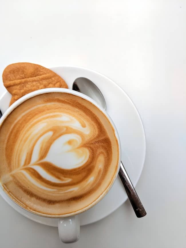 Beautiful latte