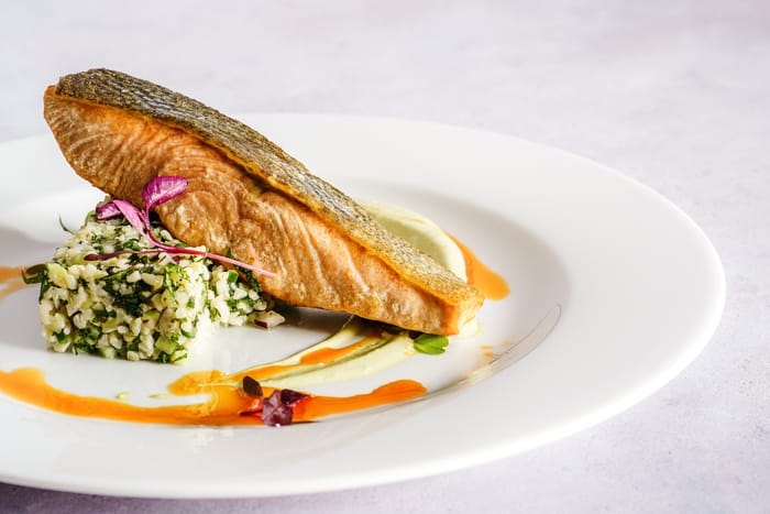 Baked Salmon sauce