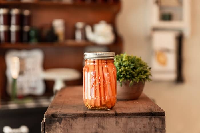 Canned carrots