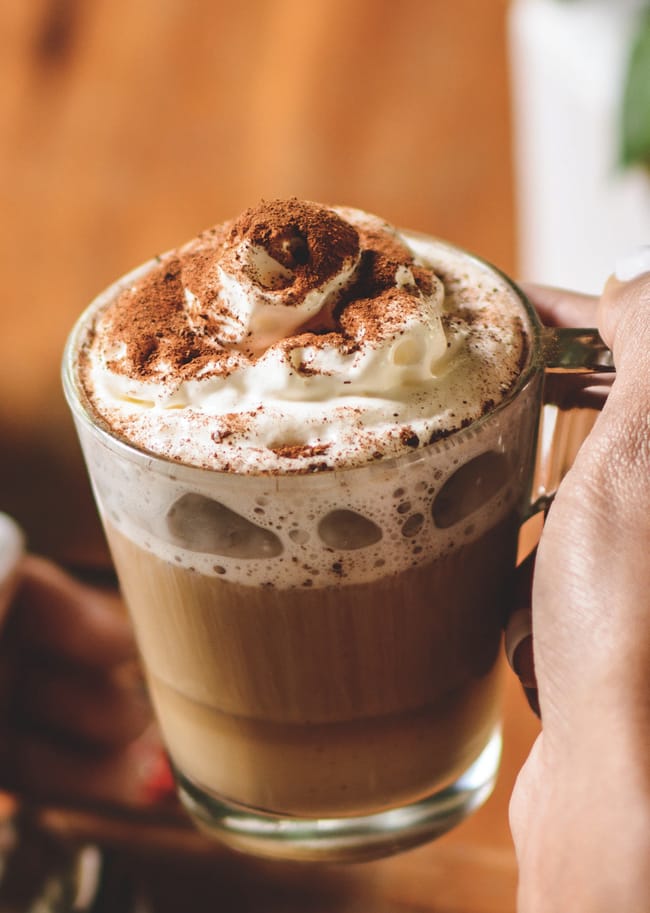 Skinny chai tea latte from Starbucks