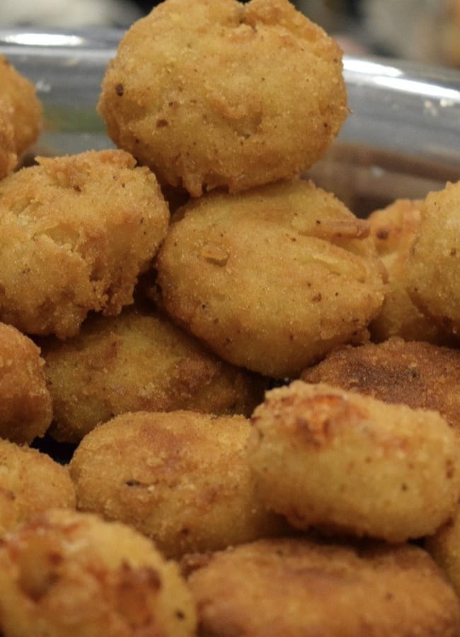 Salmon croquettes