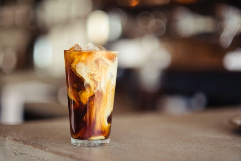 Iced Blonde Vanilla Bean Coconut Latte Recipe from Starbucks