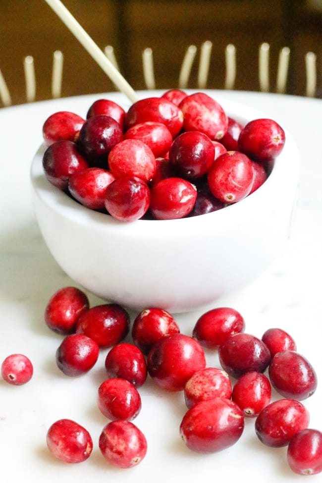 Cranberrys for this recipe