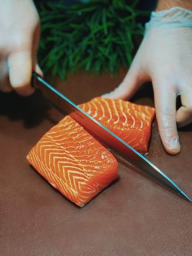Fresh salmon
