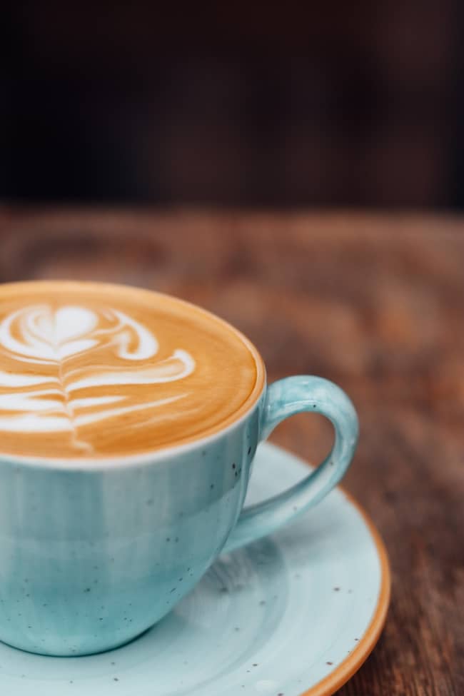 Skinny vanilla latte from Starbucks