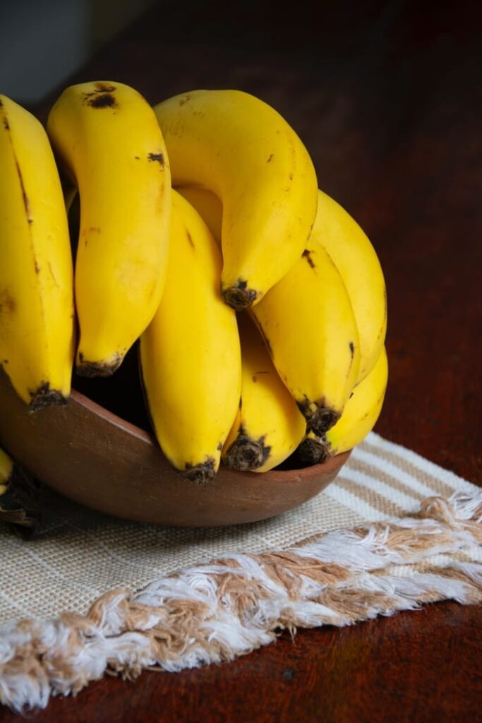Bananas for this recipe