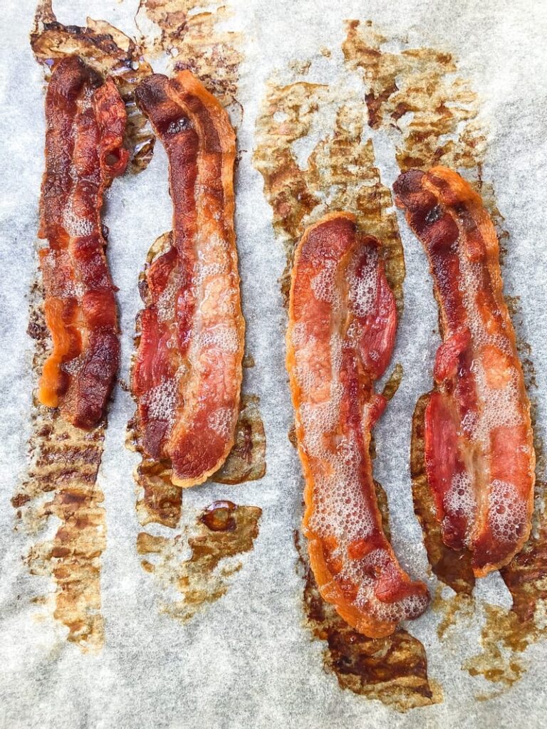 Cooked bacon