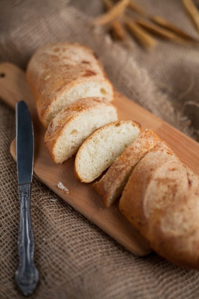 Cooked and ready-to-eat bread