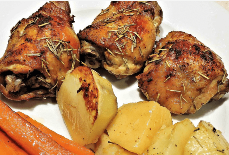 How Long to Bake Chicken Thighs at 425ºF? Recipe!