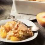Pioneer Woman Peach Cobbler ( with canned peaches)