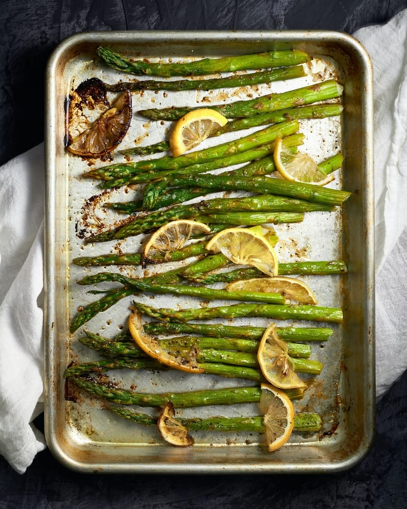 Roasted Asparagus to eat with soup