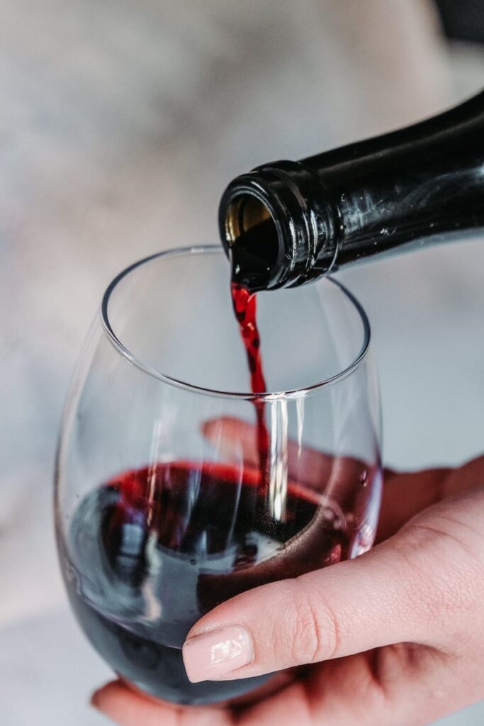 Red wine to drink with this soup