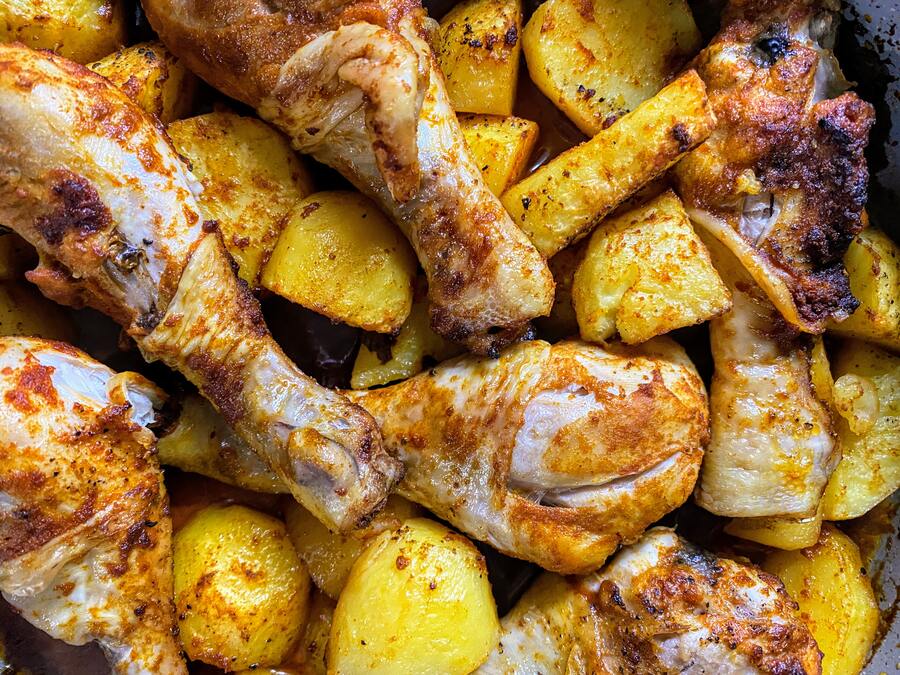 Baked Chicken Pieces at 350ºF: Quick and Easy Recipe