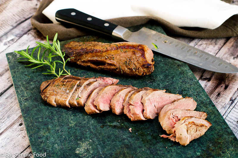 Perfect Seared & Baked Deer Tenderloin