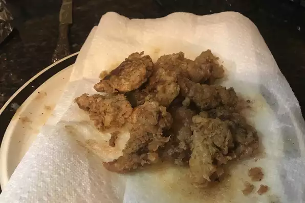 Fried Venison Backstrap
