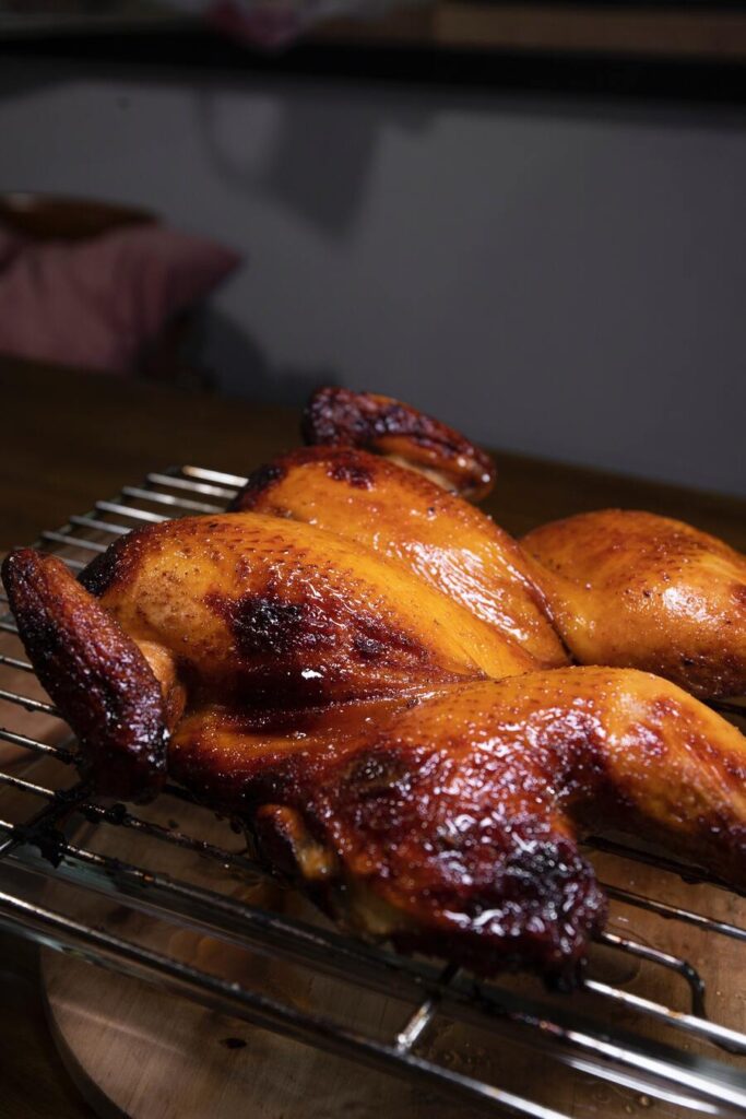 Roasted chicken
