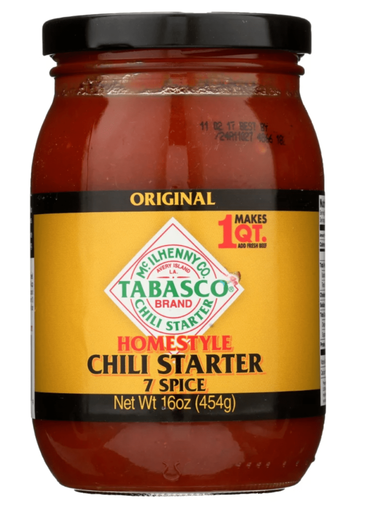 Tabasco chili Starter
